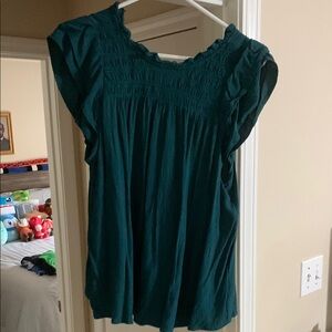 Women's Green Top